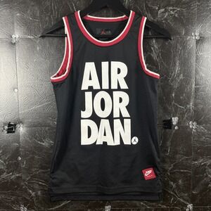 Jordan Nike Boy's Black Jersey XL (14)
